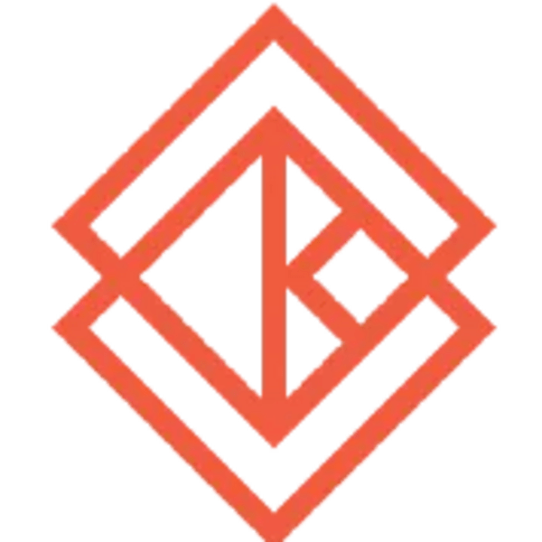 Logo von Kata Containers in Orange, bestehend aus zwei ineinandergreifenden Rauten oberhalb des Schriftzugs "kata containers".