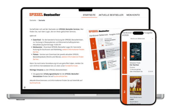 SpiegelBestseller Referenzbild Neu