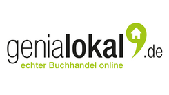 Logo von genialokal.de mit Schriftzug und grünem Punkt, der ein Haus darstellt.