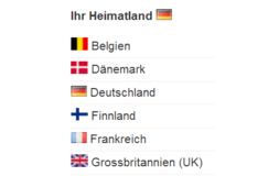 Internationalisierung, Länder-Blacklist